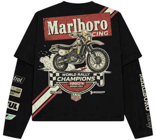 Teeraga Marlboro Rally LS Tee