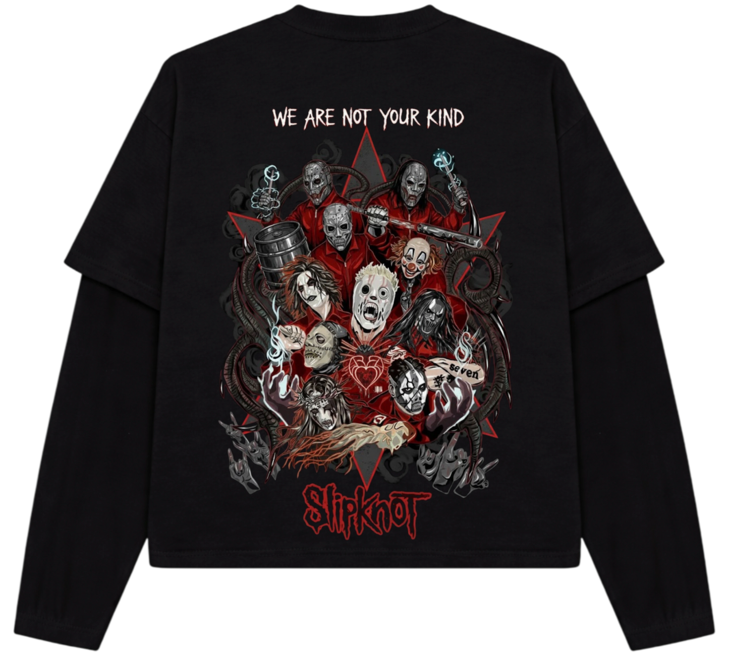 Teeraga Slipknot LS Tee