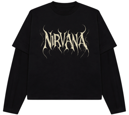 Teeraga Nirvana Skull LS Tee