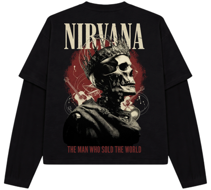 Teeraga Nirvana Skull LS Tee