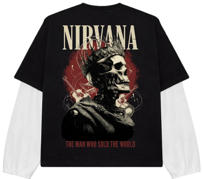 Teeraga Nirvana Skull LS Tee
