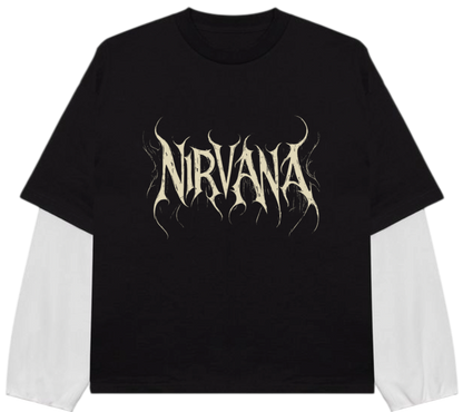 Teeraga Nirvana Skull LS Tee