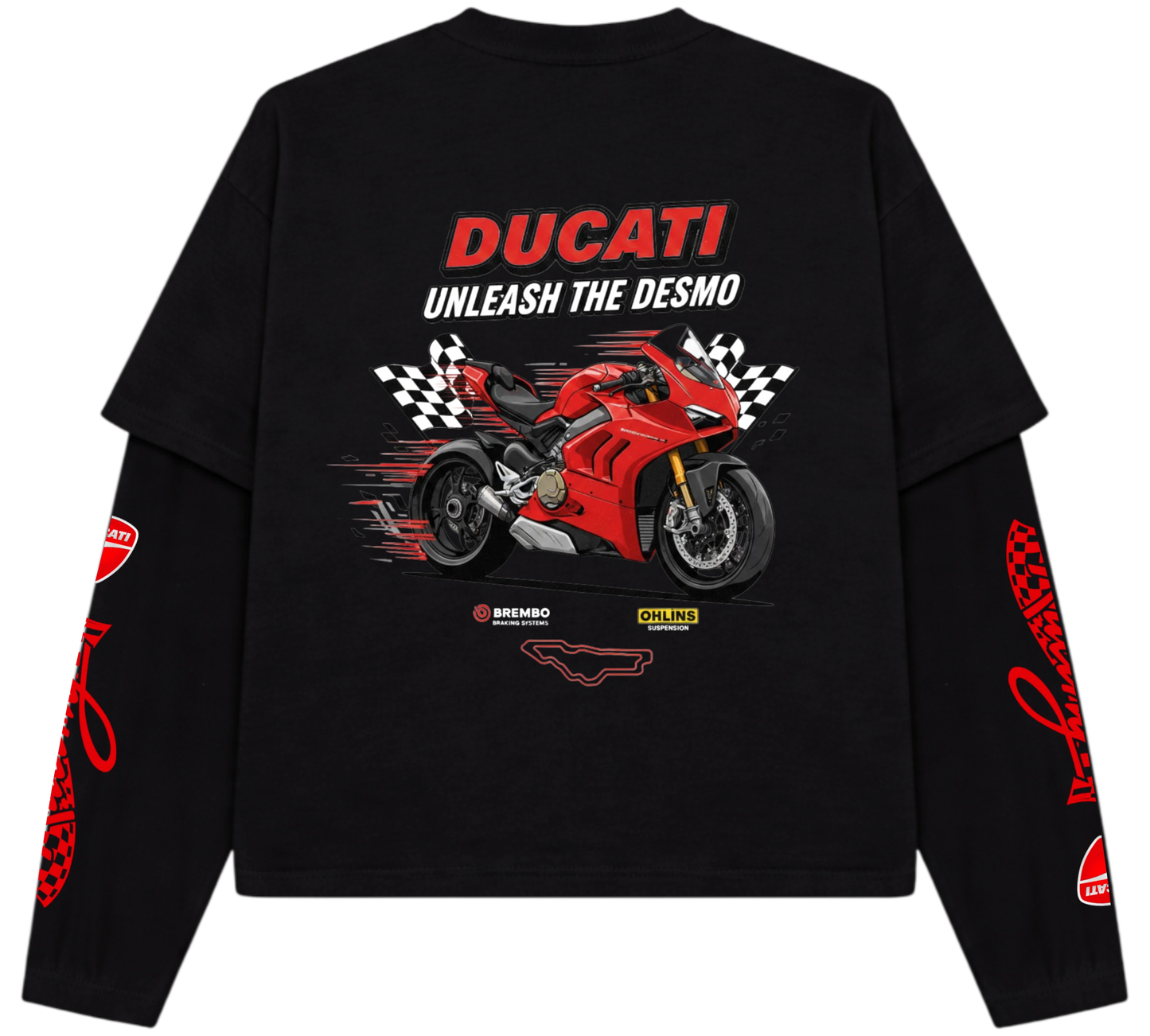 Teeraga Ducati Redline LS Tee