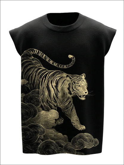 Teeraga Gold Stride Tank Top