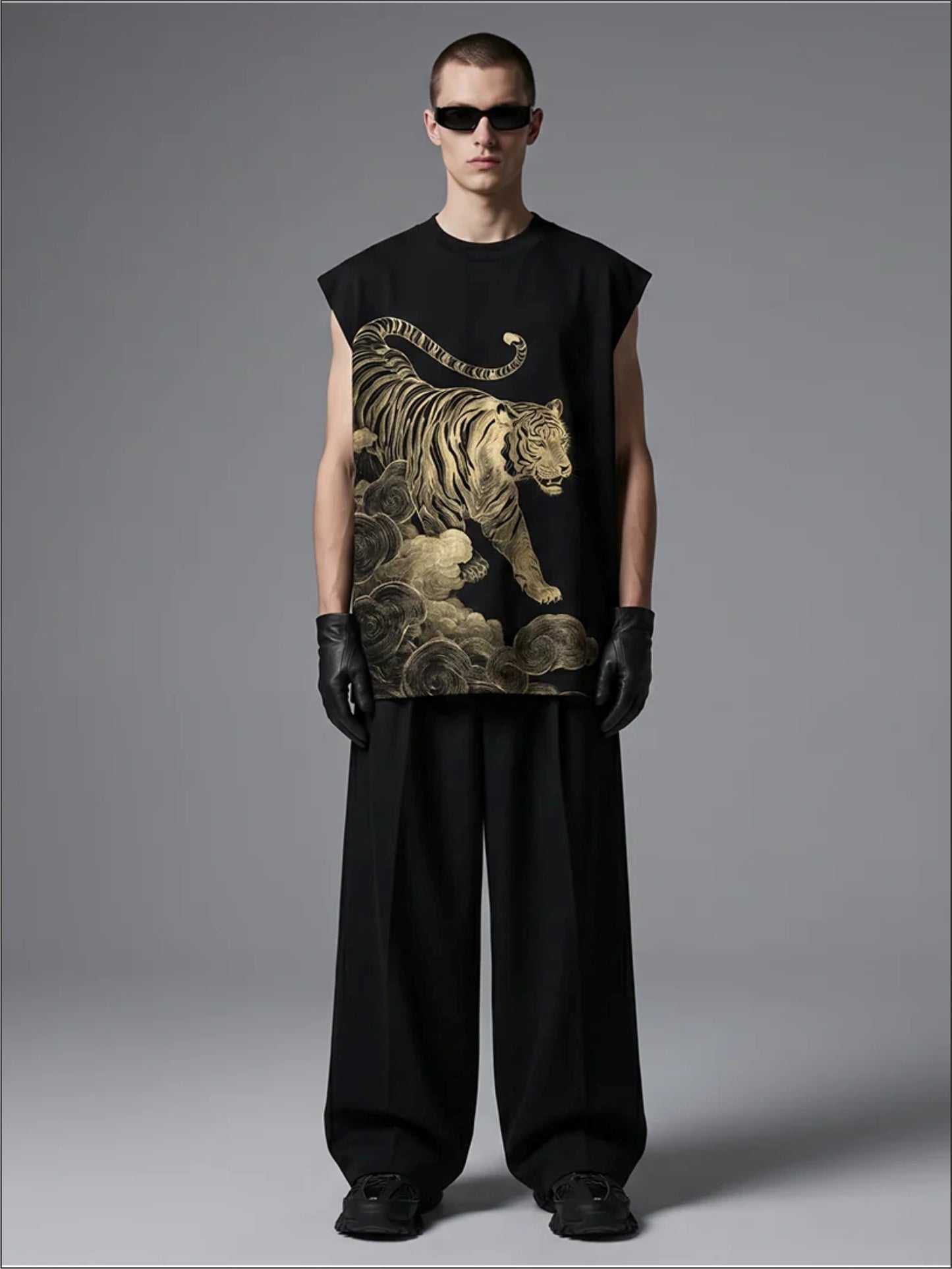 Teeraga Gold Stride Tank Top