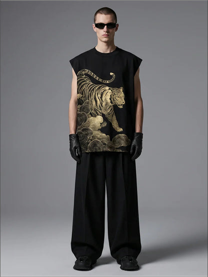 Teeraga Gold Stride Tank Top
