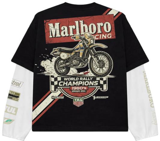 Teeraga Marlboro Rally LS Tee