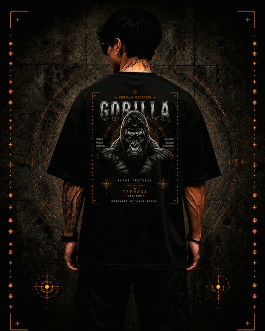 Teeraga Gorilla Division Oversized T-Shirt