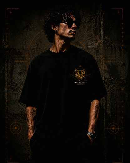 Teeraga Wolf Division Oversized T-Shirt
