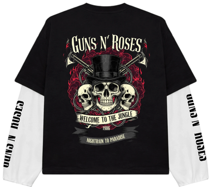 Teeraga GNR Vintage LS Tee - TeeRaga