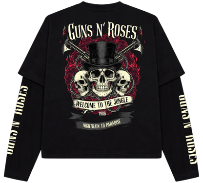 Teeraga GNR Vintage LS Tee - TeeRaga