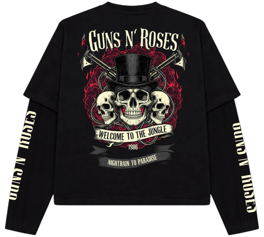 Teeraga GNR Vintage LS Tee - TeeRaga