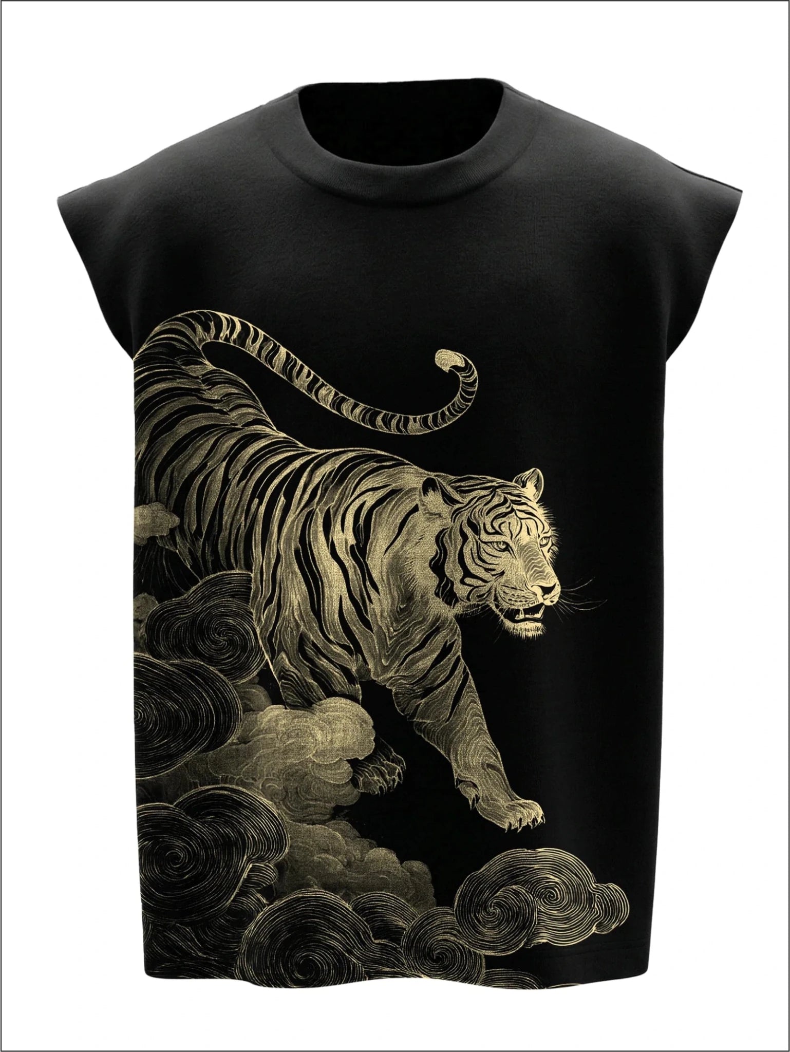 Teeraga Gold Stride Tank Top - TeeRaga