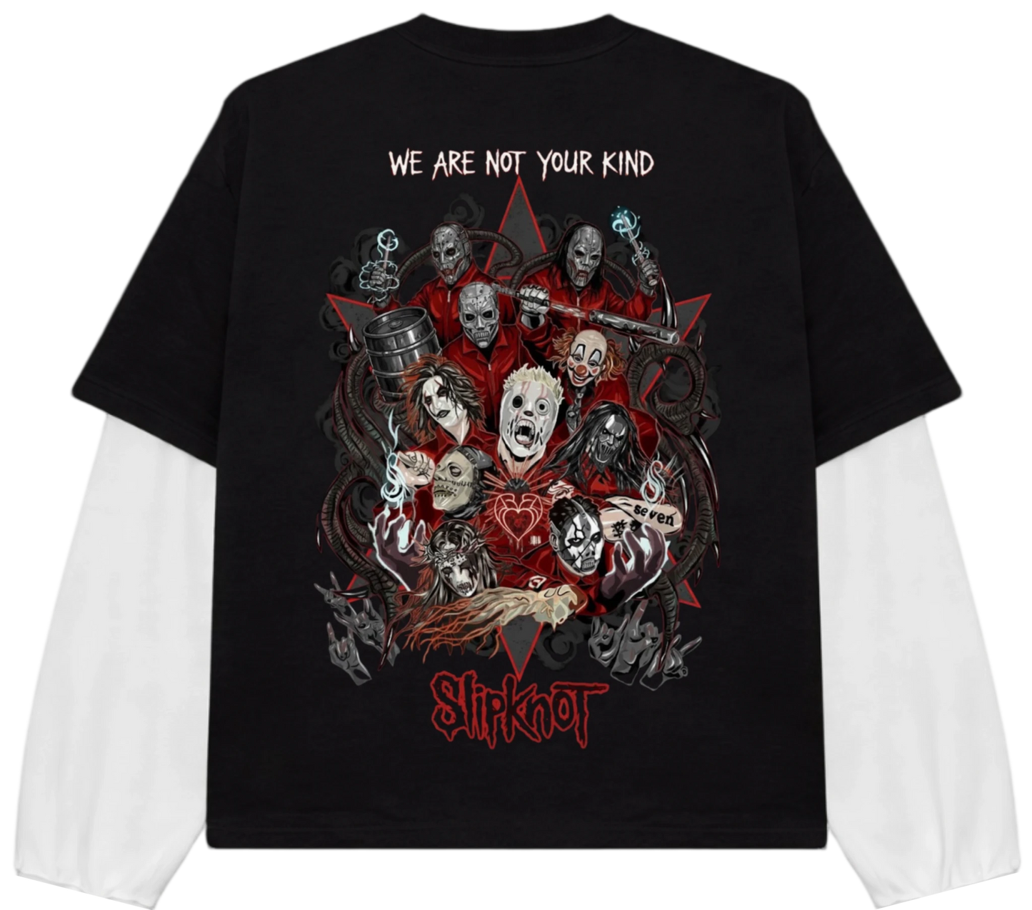 Teeraga Slipknot LS Tee - TeeRaga