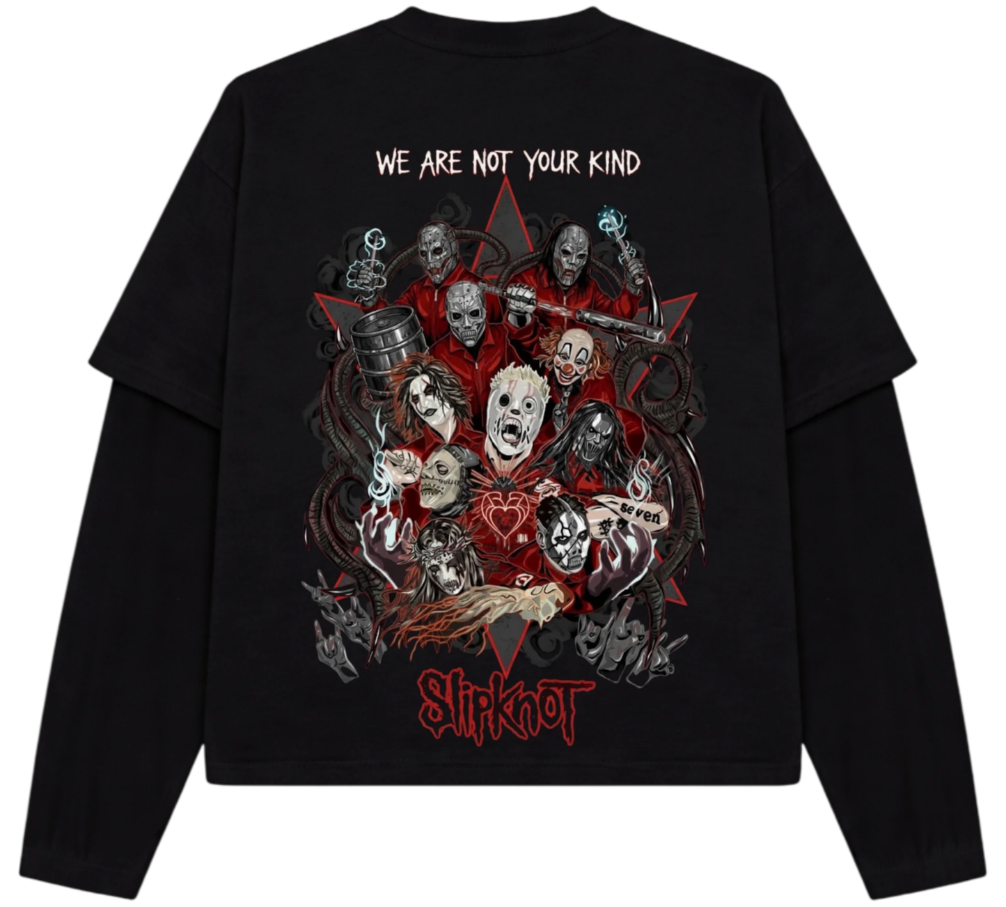 Teeraga Slipknot LS Tee - TeeRaga